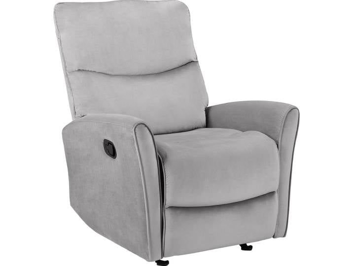 Relaxsessel CHESLEY Samt Grau