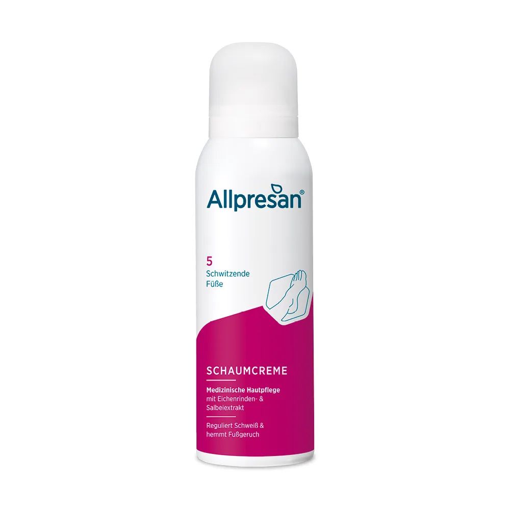 Allpresan Fuß spezial Nr.5 schwitzende Füße Schaum 125 ml