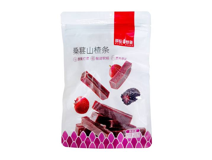 Xue Ji Druiven- en meidoornreepjes 200 g