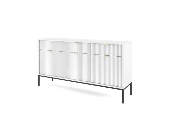 yourhouse24 Kommode Dreitürige Sideboard NOVA KSZ154 mit Schubladen