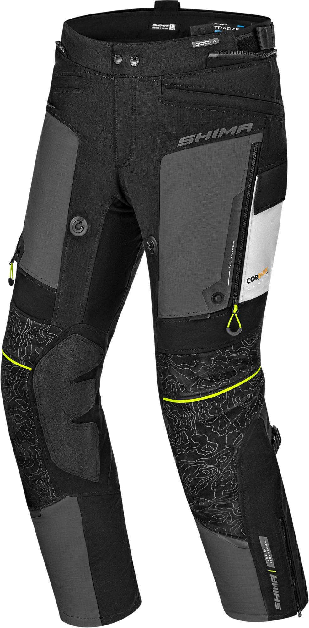 SHIMA Tracker Motorrad Textilhose TRACKER-MEN-PNT-GREY-L