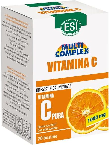 Esi Multi Complex Vitamina C Integratore 20 Bustine