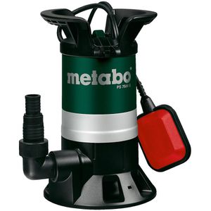 Metabo Schmutzwasserpumpe PS 7500 S, 450 W, Ø 30mm Fremdkörper, 0,5 bar, 7500 l/h