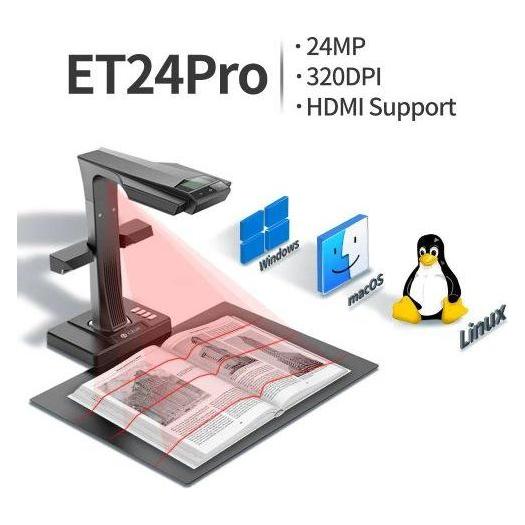 Czur Bogscanner ET24 Pro - Resolution 5696x4272 (ET24)