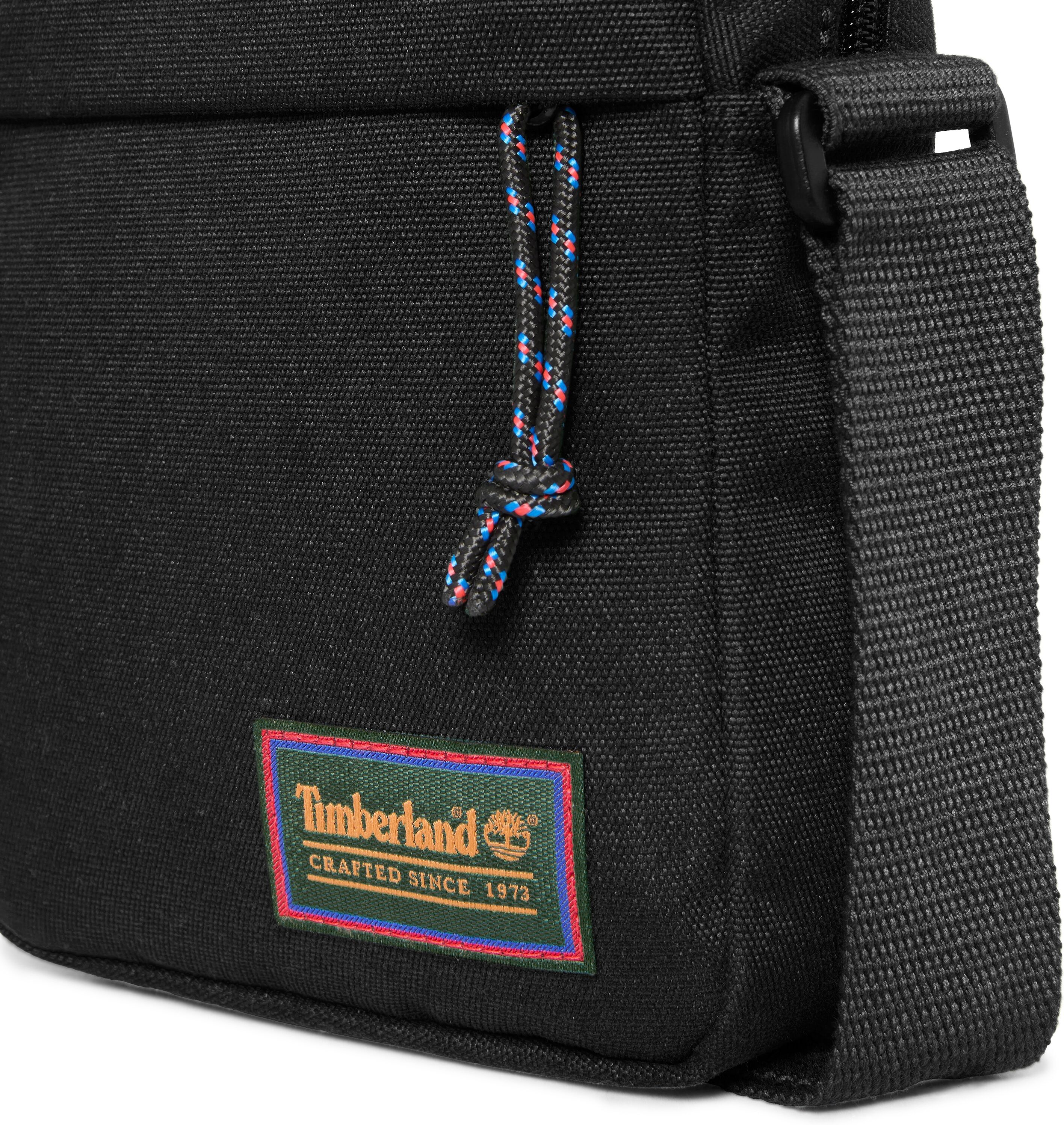 Umhängetasche TIMBERLAND "TIMBERPACK - Crossbody", Herren, schwarz, Obermaterial: 100% Polyester, Taschen Umhängetasche, sportlicher Stil, für den täglichen Einsatz unterwegs, aus Polyester schwarz Einheitsgröße