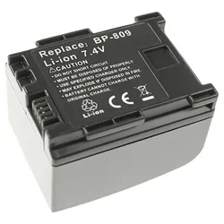 Akku für Canon HG 20, Typ BP-809, 750 mAh
