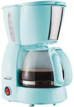 Brentwood 4 Cup 650 Watt Coffee Maker in Blue
