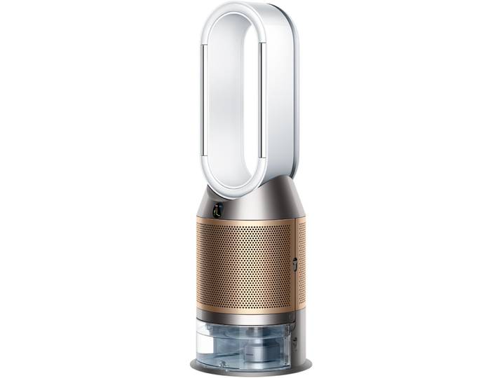 Luftreiniger DYSON Dyson Purifier Humidify+Cool PH2 De-Nox™ , gold (weiß, gold), B:21cm H:100cm T:35cm, Luftreiniger, Luftreiniger, Luftreiniger, Luftbefeuchter & Ventilator, Smart-Home-fähig