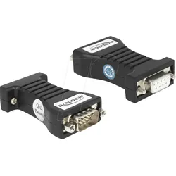 DELOCK 64314 - Isolator RS-232 Buchse > Stecker, 3 kV ESD