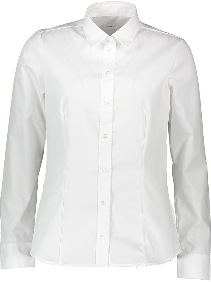 Seidensticker Bluse in Weiß - 48