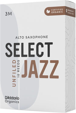 DAddario Woodwinds Organic Sel. Jazz Unf. ALT 3M