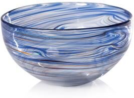 Zodax Delphine Glass Serving Bowl