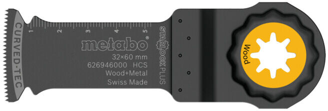 Lame de scie plongeante « Starlock Plus » bois, HCS, 32 x 60 mm (626946000) ; Metabo (626946000)