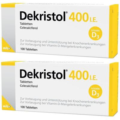Dekristol 400 I.e. Tabletten 2x 2x100 St