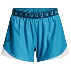 Under Armour Play Up Shorts 3.0 Blau Polyester Small Damen