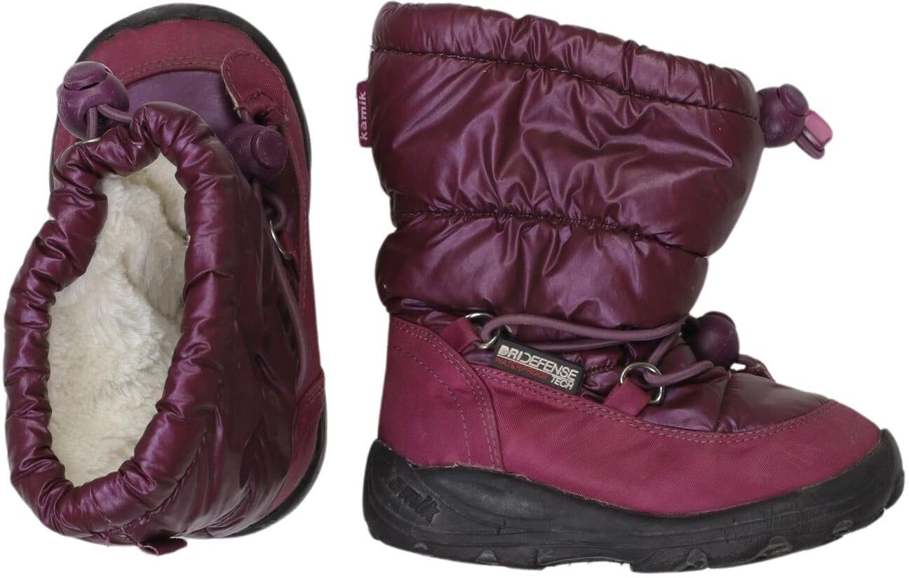 Kamik Mädchen Kinderschuh, Lila, Gr. EU 23, kein / Etikett / Tex / Membran - Second Hand