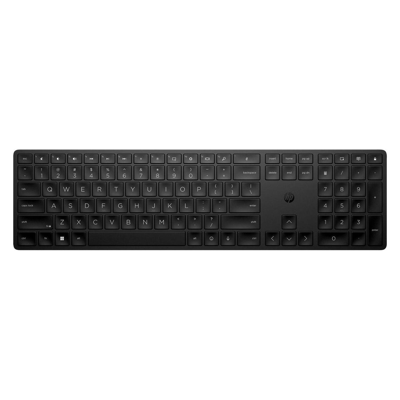HP 450 Programmable Wireless Keyboard (Ohne Tastaturlayout, Kabellos) (4R184AA#UUW)