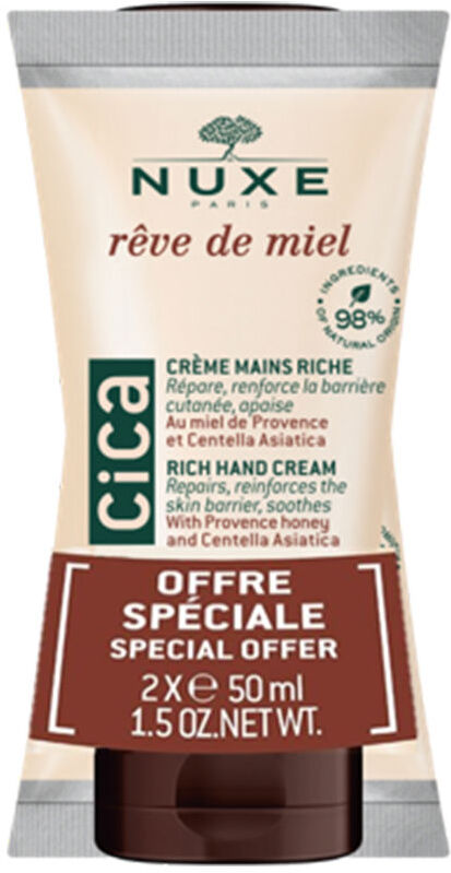 Nuxe Rêve De Miel Cica Crema Mani E Unghie Lotto 2 x 50 ml