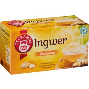 Teekanne Tee Ingwer-Kurkuma, Kräutertee, 32,4 g, 18 Beutel