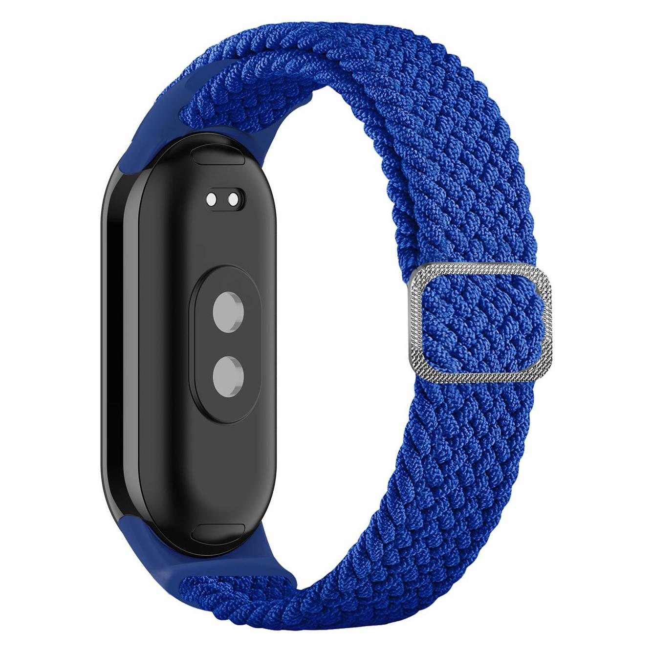 Hurtel Geflochtenes Stoffarmband Xiaomi Mi Band 8 Armband - Blau (Geflochtenes Stoffarmband) (1404978613)