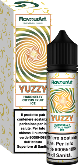 Flavourart Yuzzy Pop Liquido Shot 20ml Hard Seltzer Agrumi Ghiaccio