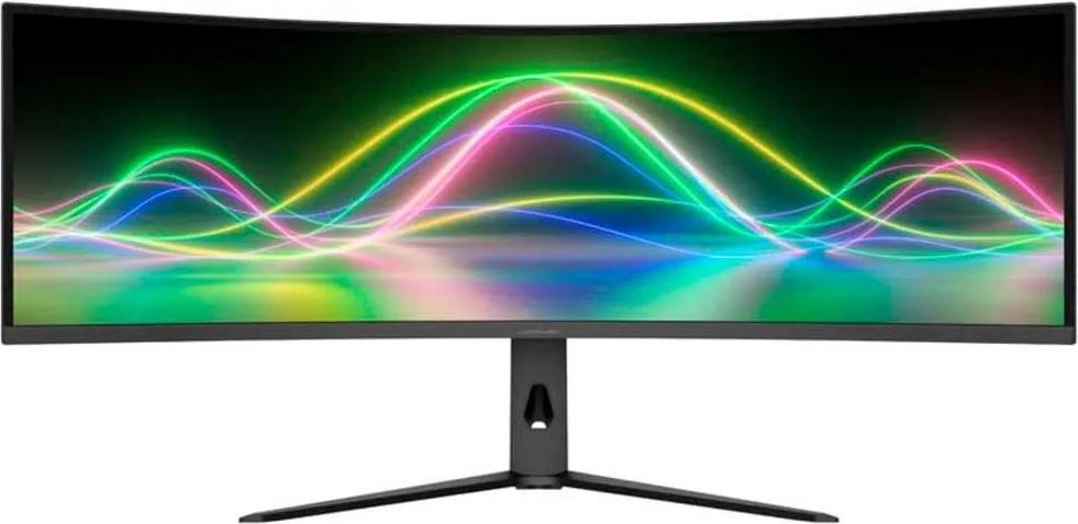 LC-Power LC-M49QCK, 124,5 cm (49"), 5120 x 1440 Pixel, Dual QHD, LCD, 3 ms, Schwarz