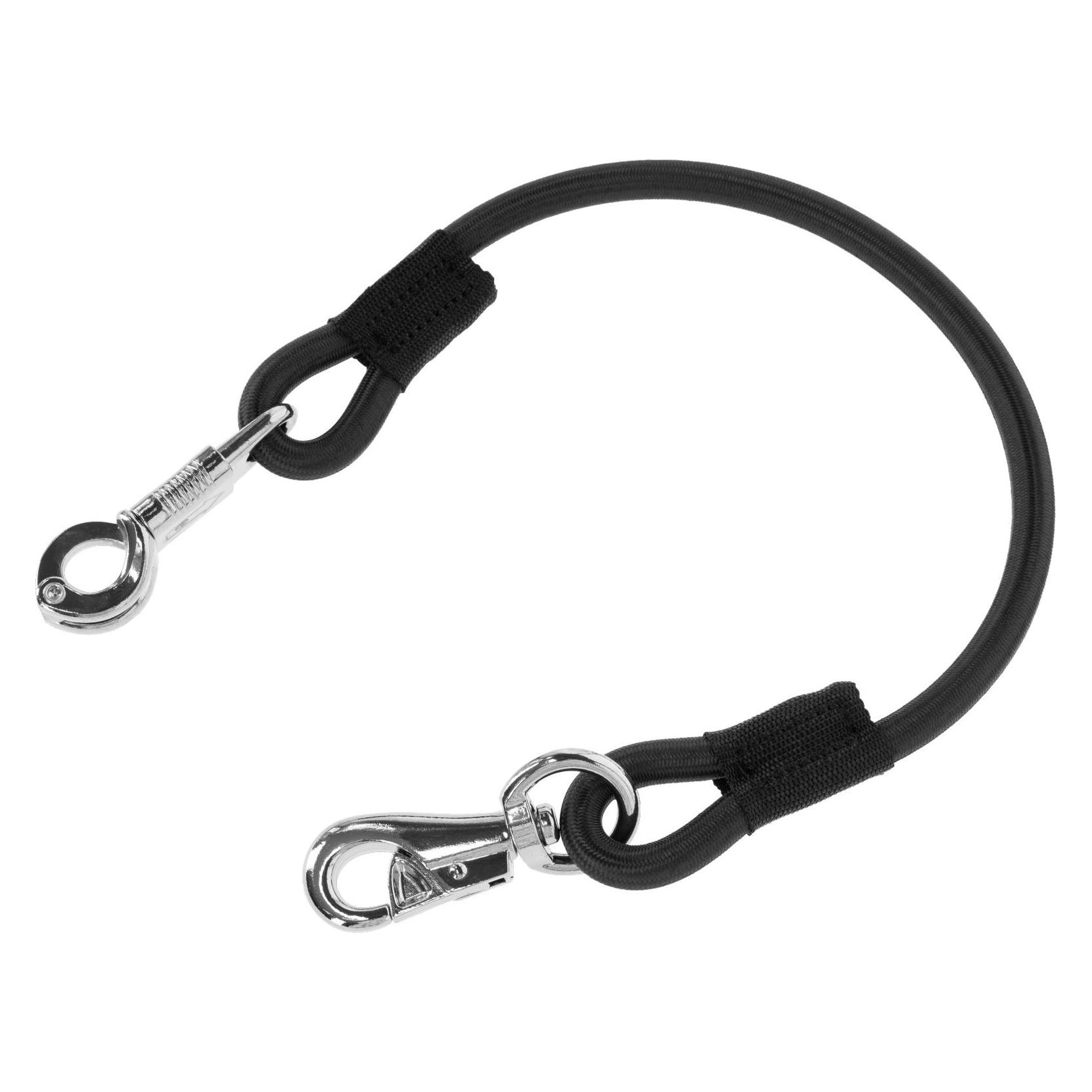 Kerbl Anbinde-Gummiseil, schwarz, 60 cm (3230303)