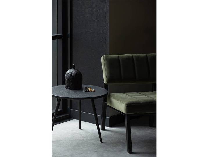 Couchtisch Webster 2er-Set Ø 53cm Schwarz