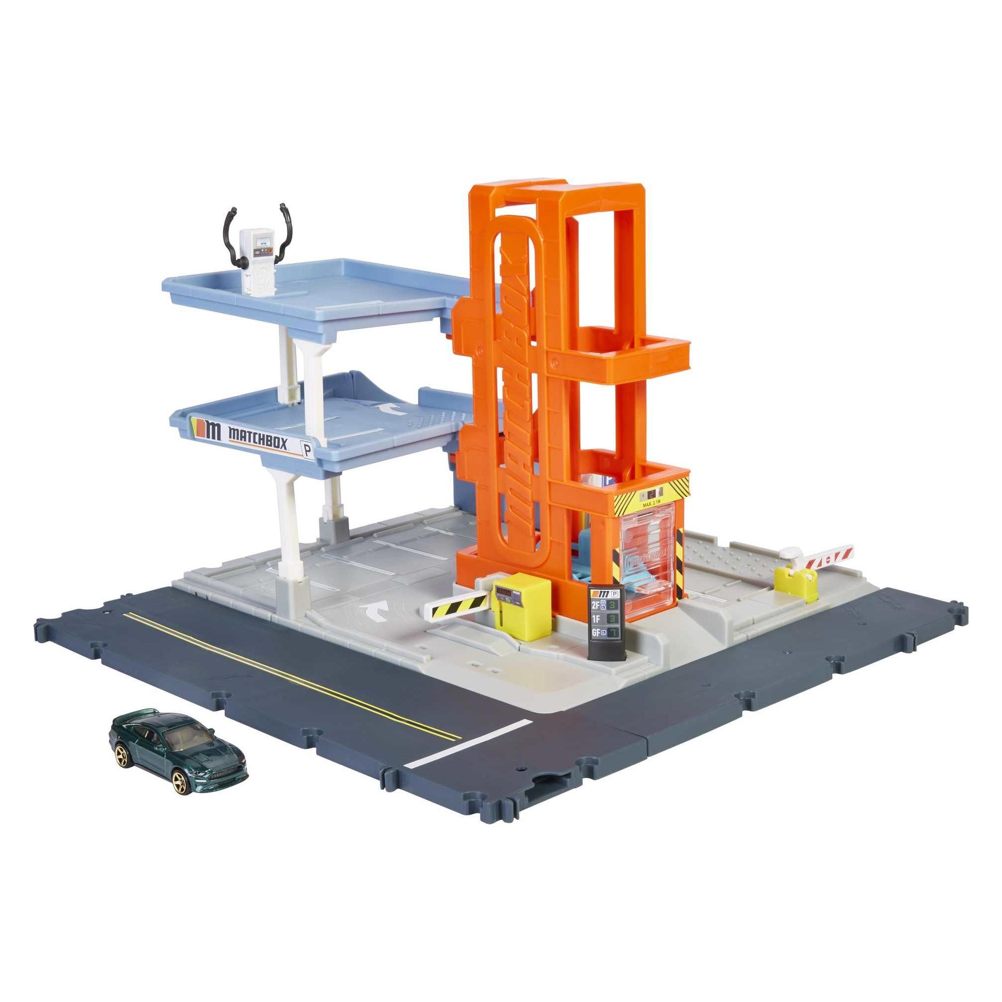 Matchbox Parkgarage Spielset mit Geräuschen (HBL60)