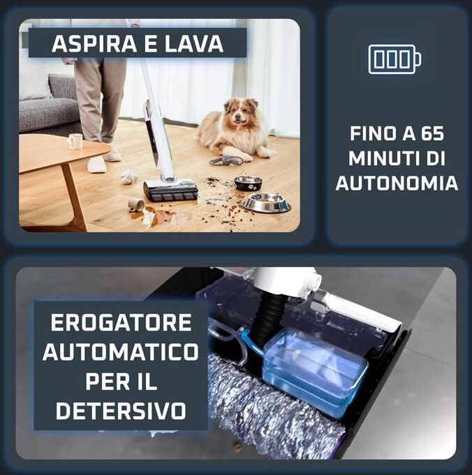 Rowenta Scopa Elettrica Gz7257e0