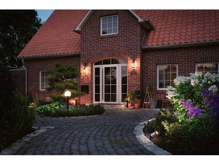 Luminaire d'allée Classic 9 x 27 x 9cm Gris