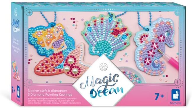 Magic Ocean : Porte-clefs à diamanter - Janod