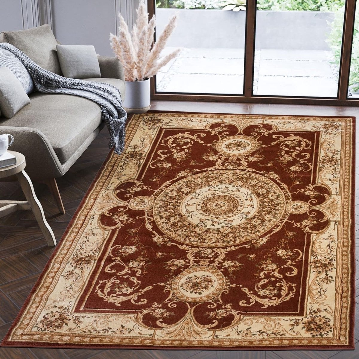 Traditioneel Oosters Vloerkleed Bruin - Polypropyleen - 70 x 140 cm