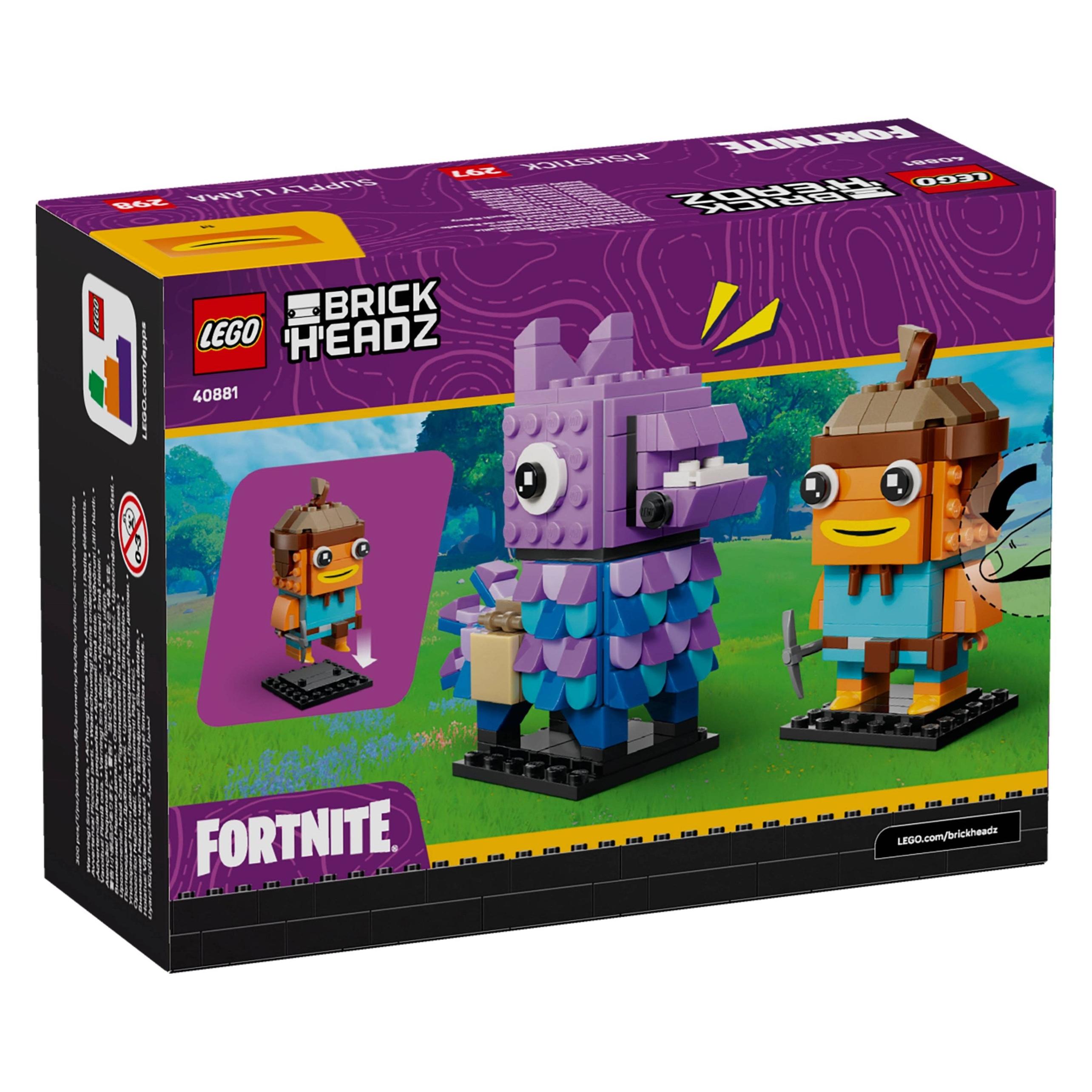 LEGO BrickHeadz Vorratslama und Fischstäbchen Figuren (40881, LEGO Brickheadz) (40881)