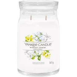 YANKEE CANDLE Große Signature Kerze MIDNIGHT JASMINE 567 g Duftkerze