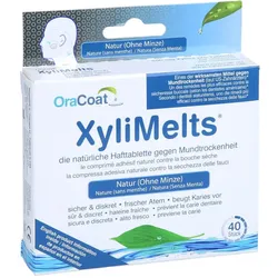 Xylimelts Hafttabletten ohne Minze OraCoat