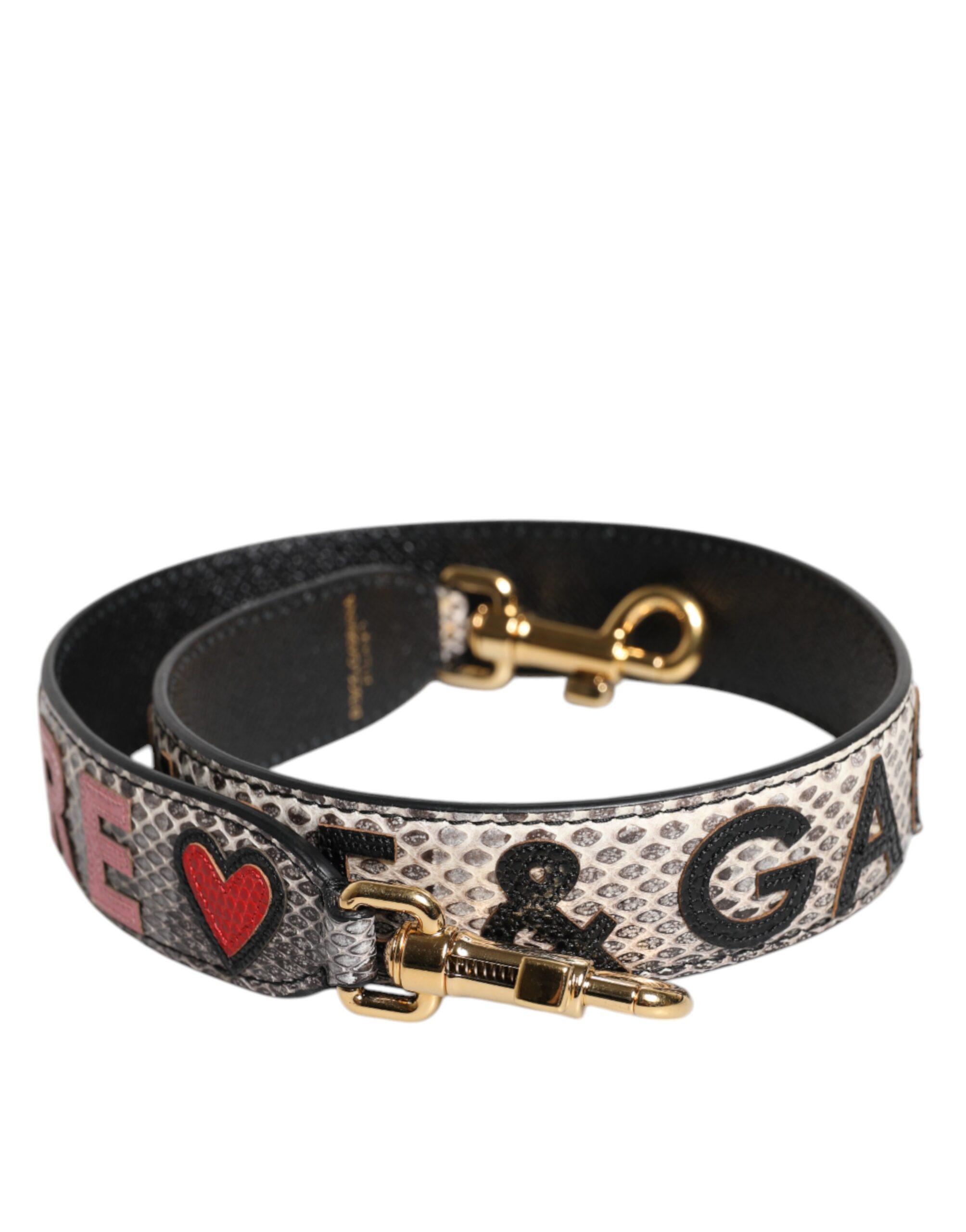 Multicolor DG AMORE Patch Tasche Schultergurt