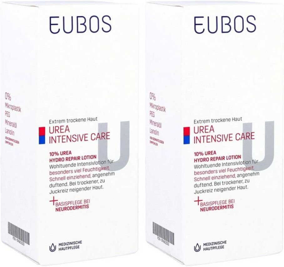 Eubos Trockene Haut Urea 10% Hydro Repair Lotion 2x150ml