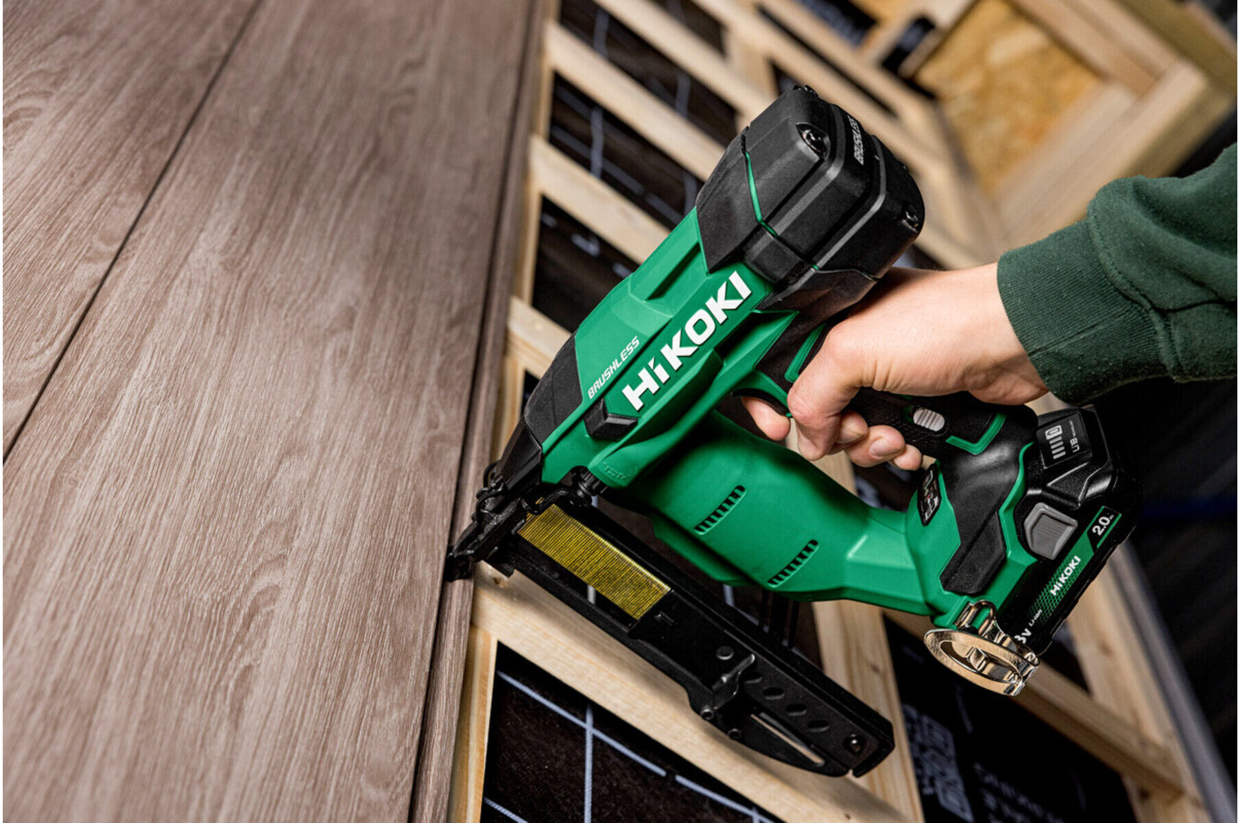 HiKOKI Akku-Klammergerät N1804DAWXZ 18V 40mm schmale Krone)