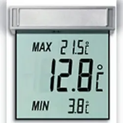 TFA-Dostmann 30.1025 Umgebungsthermometer Elektronisches Umgebungsthermometer Indoor Weiß
