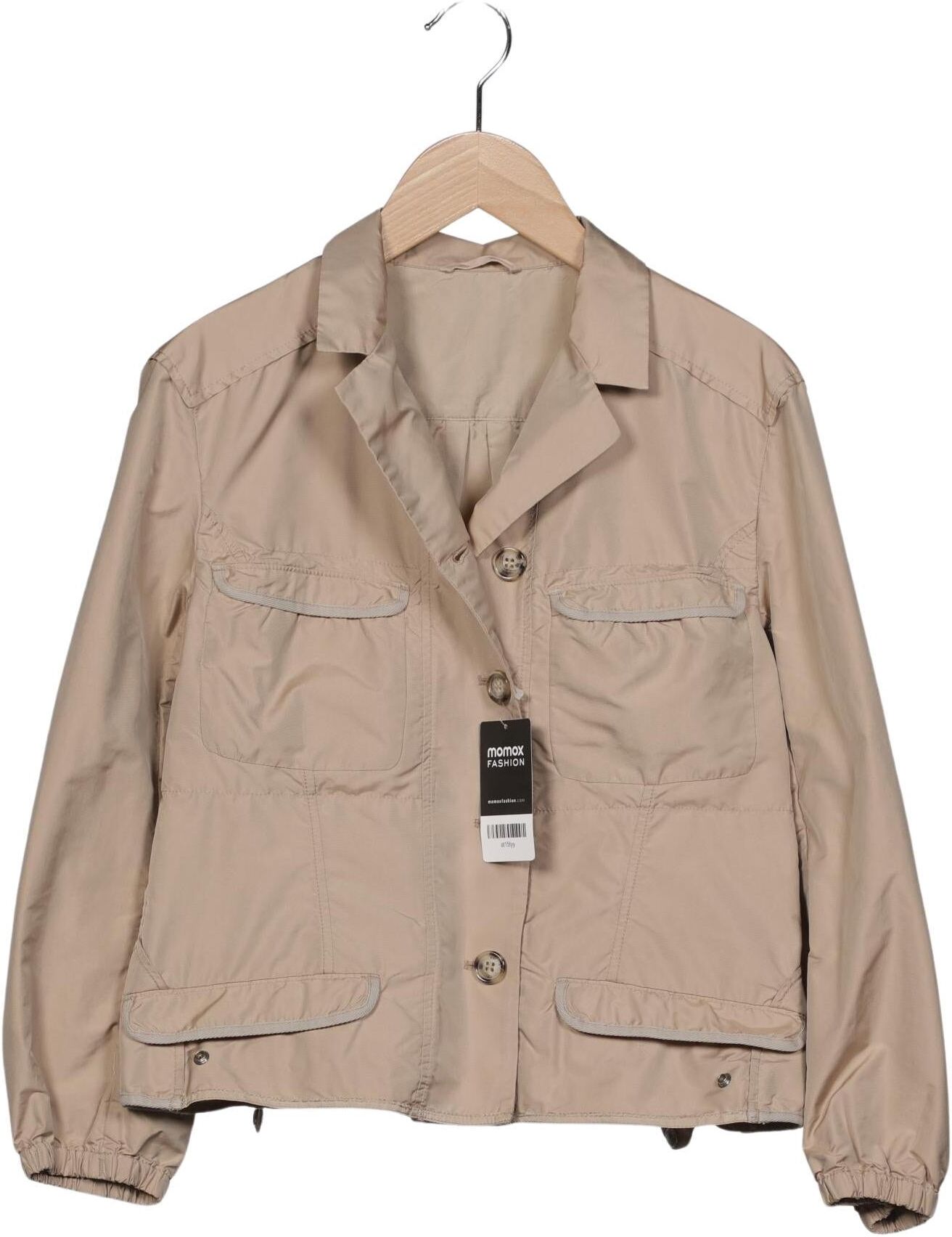 Prada Damen Jacke, Beige, Gr. EU 36 (IT 42), Synthetik - Second Hand