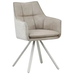 Armlehnstuhl Marian Beige ca. 56x89x61cm