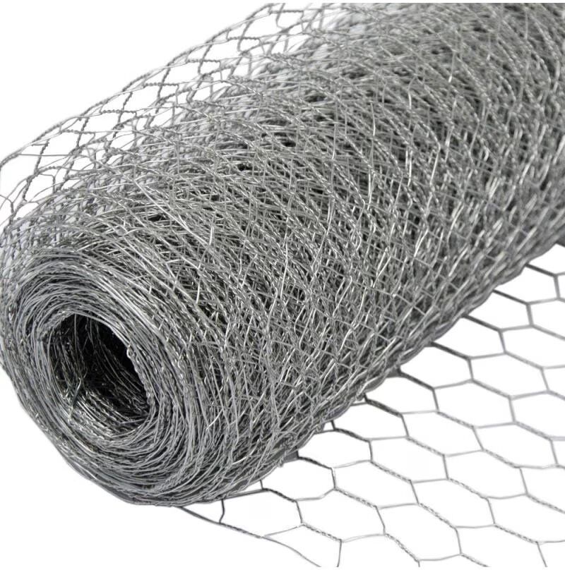 Malla Metálica Hexagonal Wurko Para Cerramientos Y Protección Gris Talla Única Unisex