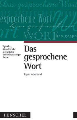 Egon Aderhold - Das gesprochene Wort - Preis vom 09.10.2026 07:28:09 h