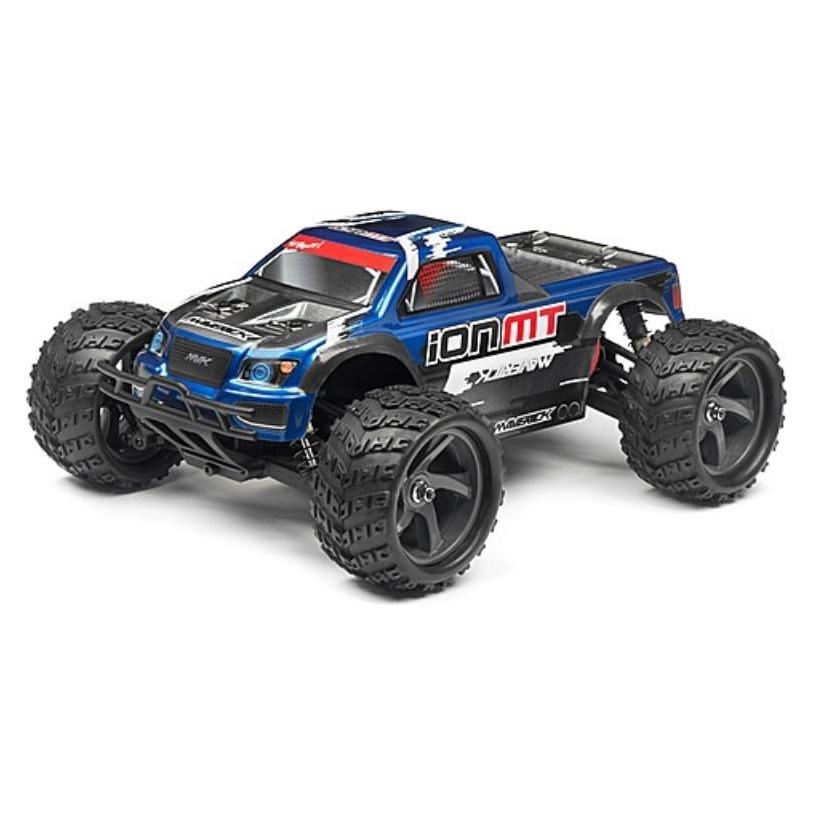 Maverick Monster Truck Painted Body Blue With Decals Ion Mt (MV28068)
