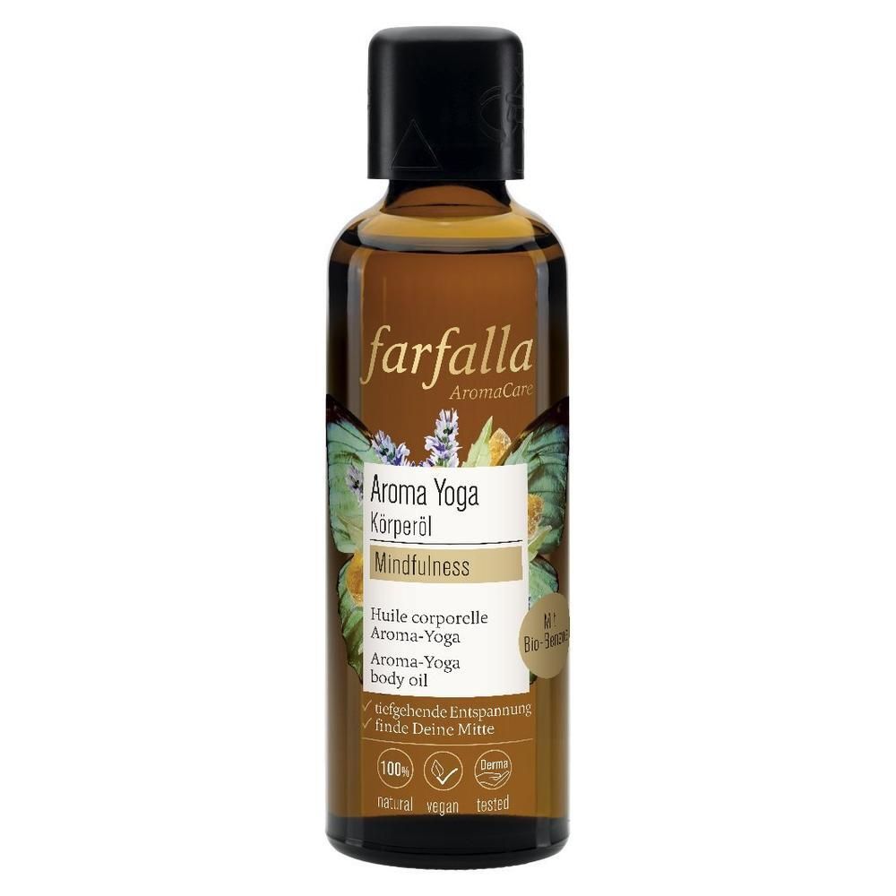 Farfalla Körperöl Aroma-Yoga Fl 75 ml Ätherisches Öl
