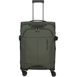 Travelite BRIIZE Trolley M (67 cm) erweiterbar - Khaki Koffer24