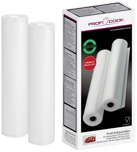 Profi Cook 8910155 2x Folienrollen 28cm x 6m