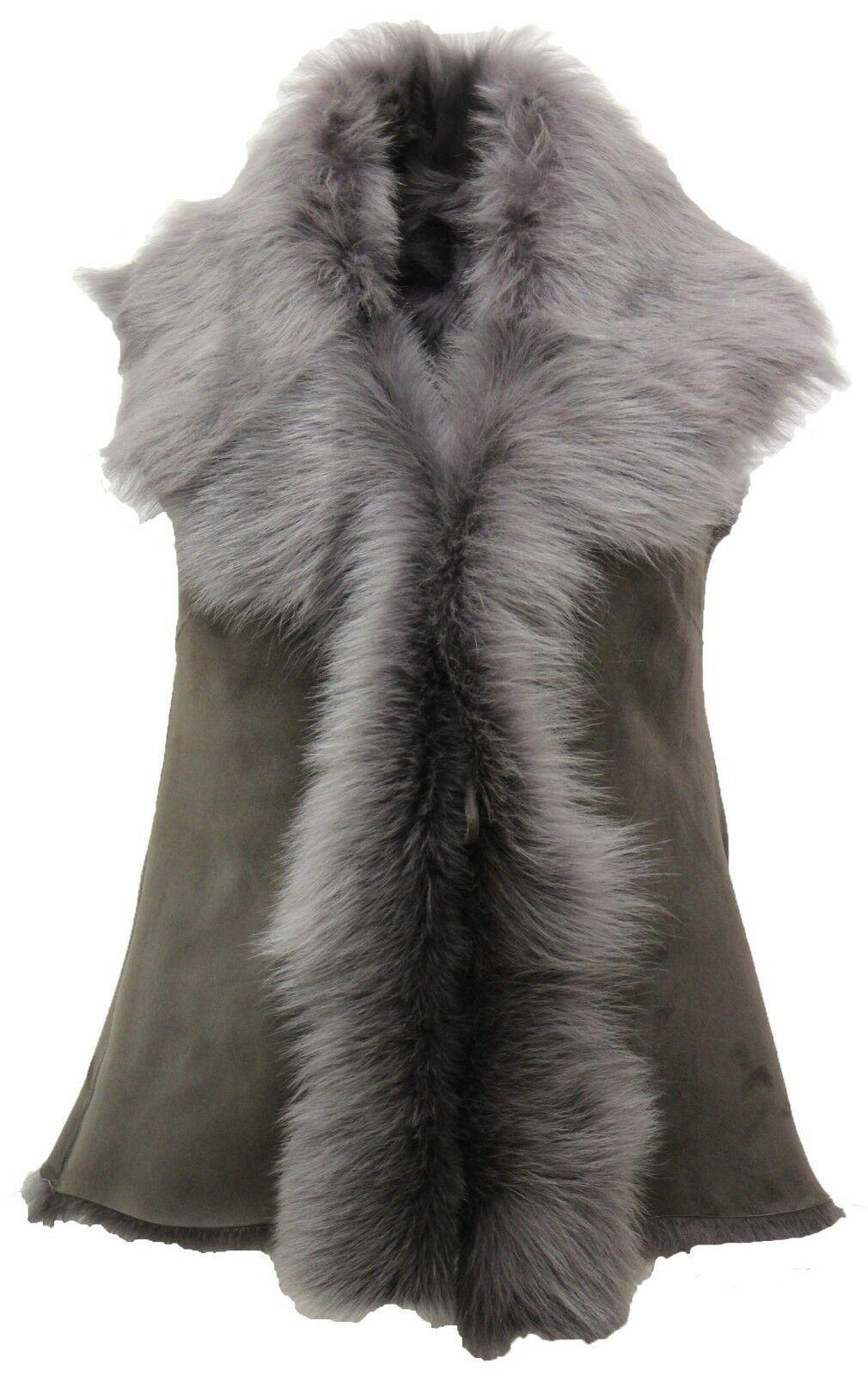 Damen-Shorts-Gilet-Denver aus Toscana-Lammfell