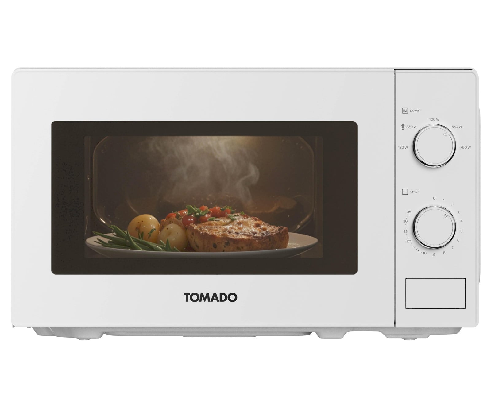 Tomado TMS2003W Solo magnetron - 20 liter - 5 standen - 700 watt - wit